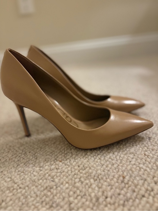 Sam Edelman Shoes - Sam Edelman Pointed Toe Stiletto Pumps in Tan